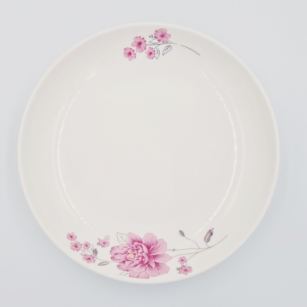 [CB1908] No.92 จานบัว 8นิ้ว (60ใบ)