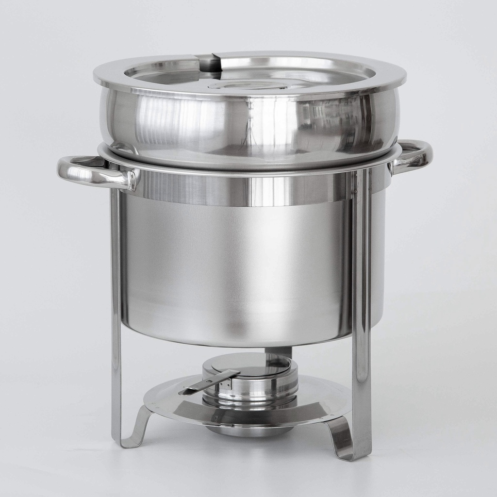 หม้ออุ่นซุป สแตนเลส 11ล. (1ชุด)