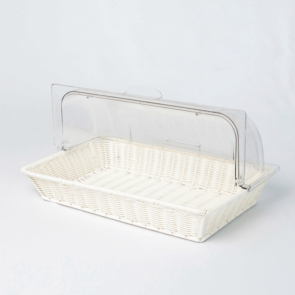 长方形面包篮 白色