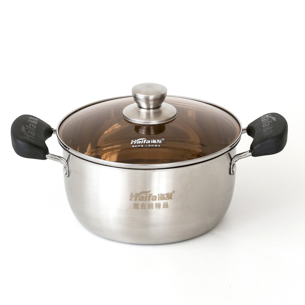 Haifa หม้อ2หู 18ซม. (18ใบ)