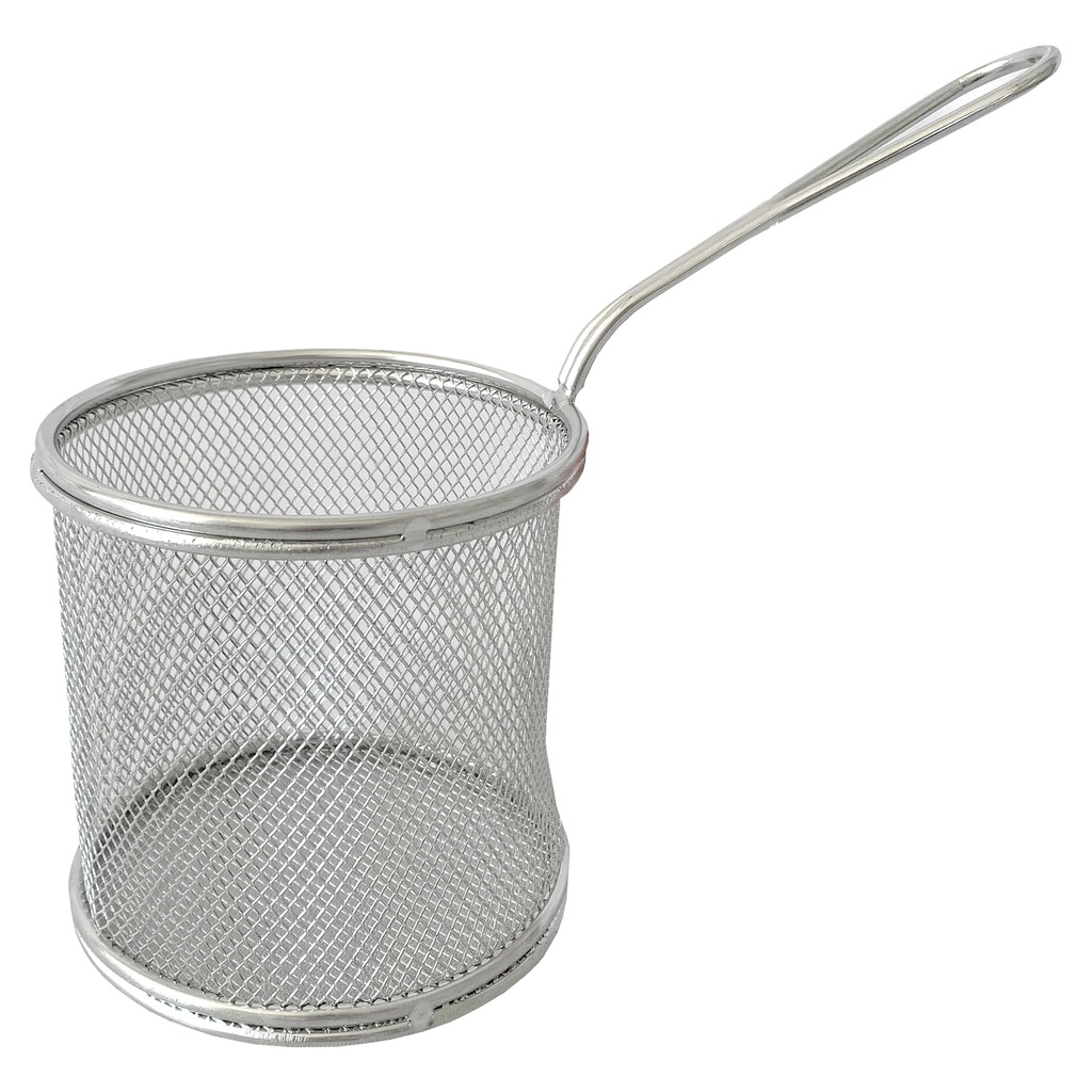 ตะกร้าทอด STL ทรงกลม (STL201) 9x9ซม. (45อัน)