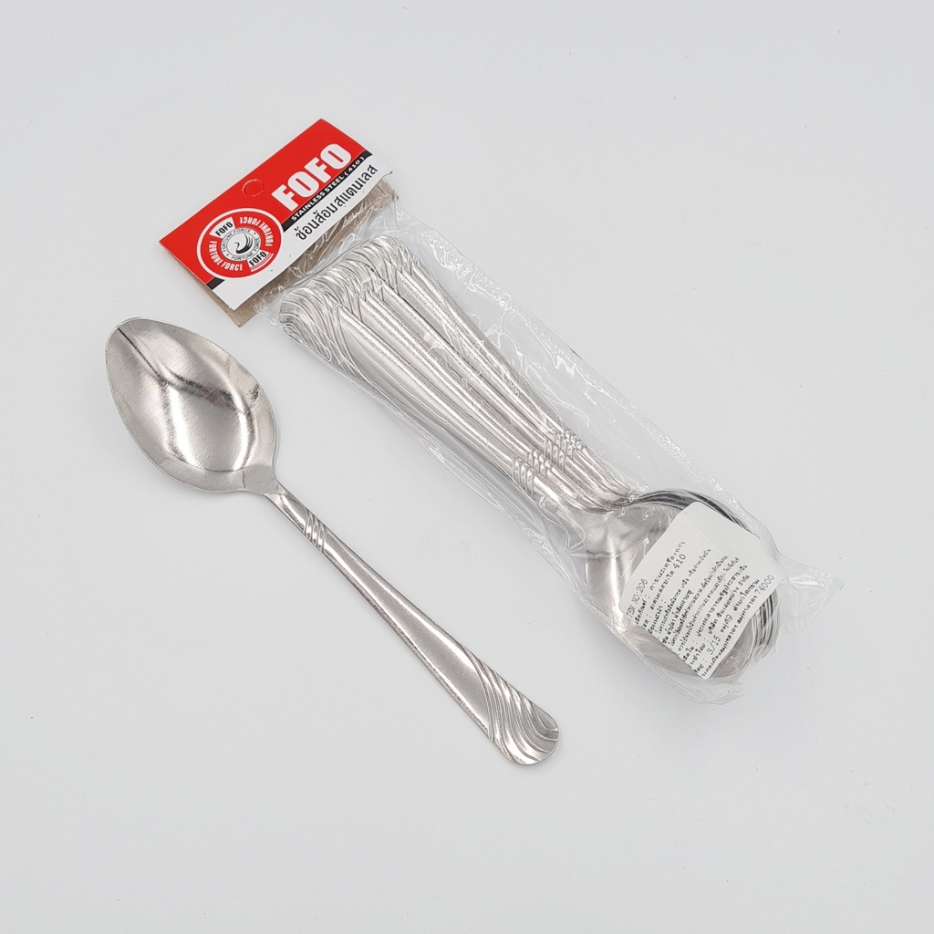 ช้อน ลายขีด (60โหล)