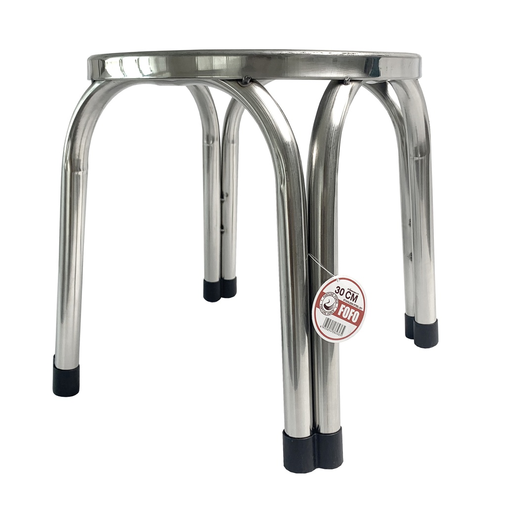 เก้าอี้กลม STL 4 ขาสูง 30 ซม. (14อัน)