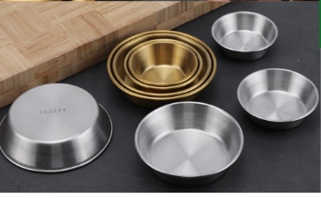 ถ้วยเครื่องเคียงเกาหลี 10ซม. (เงิน) (400ใบ)