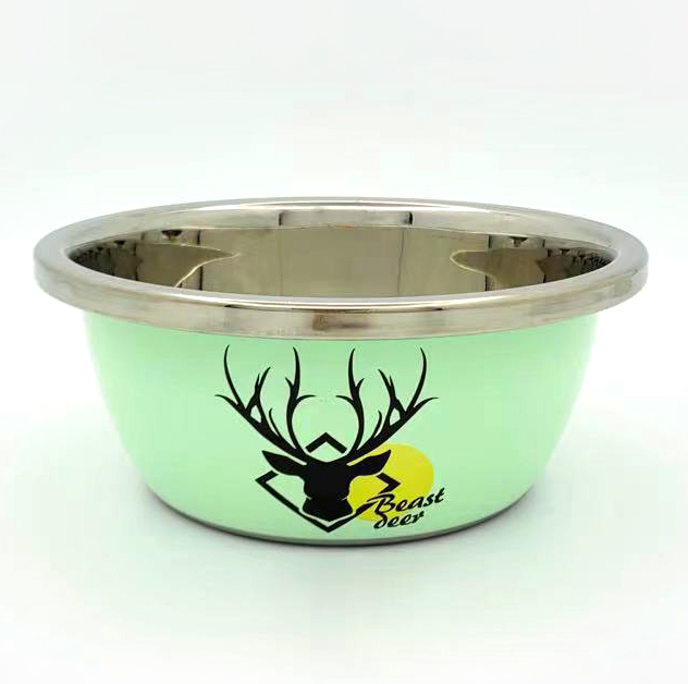 No.02 กะละมังสีพาสเทล 22ซม. (120ใบ)