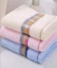 ผ้าเช็ดผมสีพื้น ลายสก็อต 14x28 นิ้ว（1โหล）