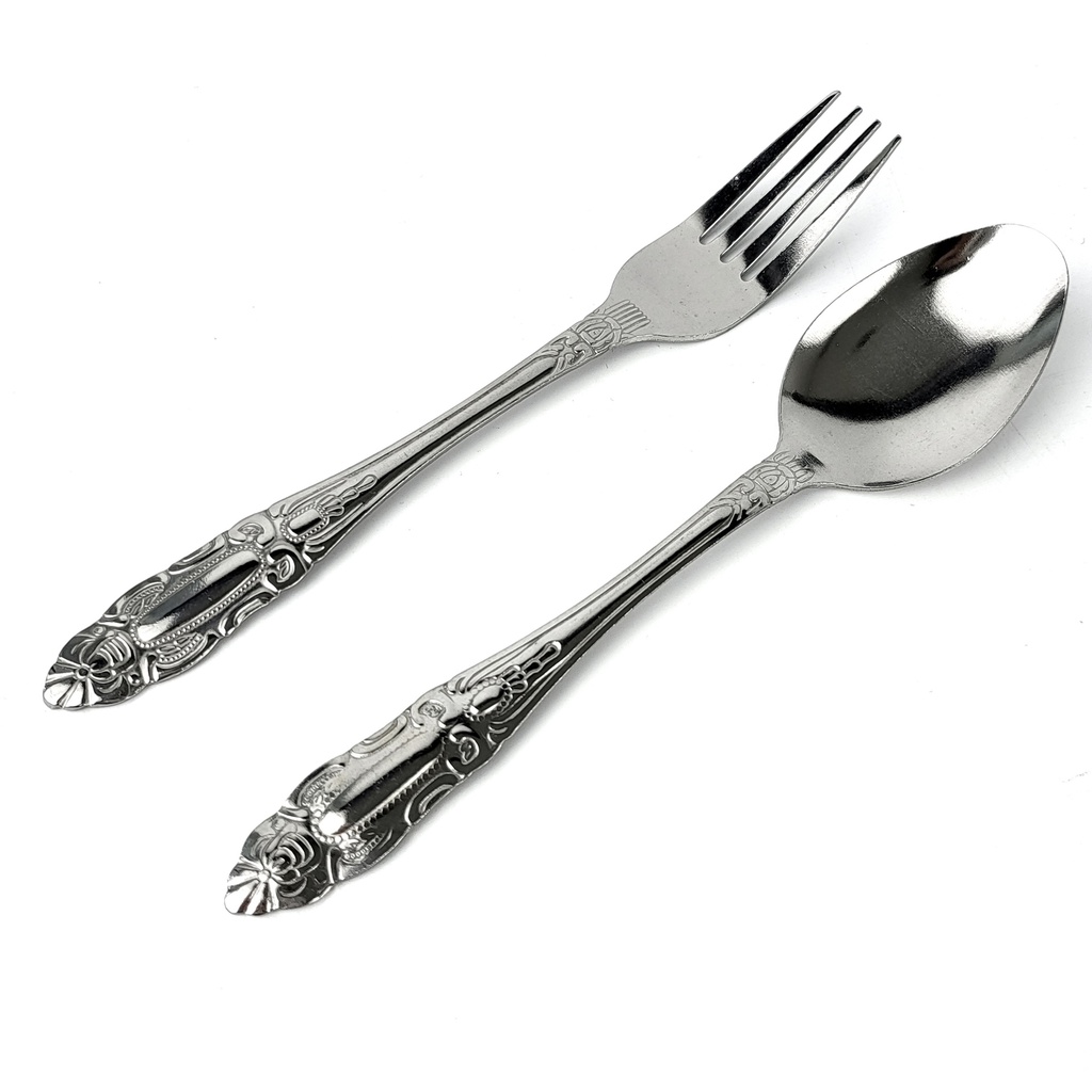 No.08 ช้อนส้อม แพ็ก6คู่ (60แพ็ก)