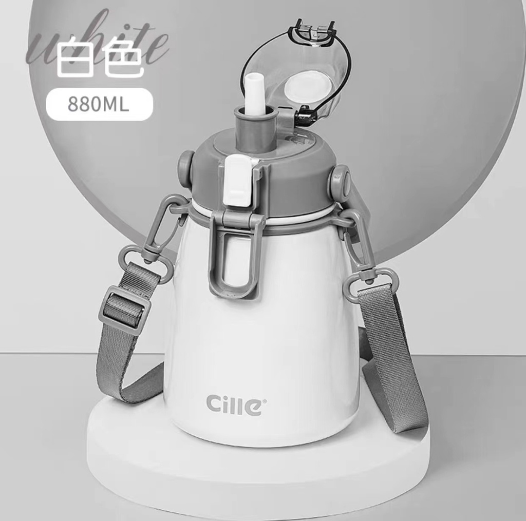 1080 ML กระบอกน้ำSTL (White-4) (20ใบ)