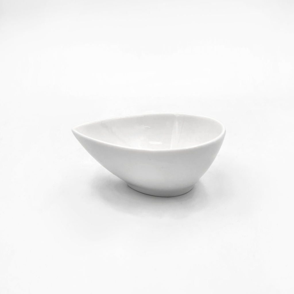 CW:A11 ถ้วยน้ำจิ้มทรงหยดน้ำ 4นิ้ว(200ใบ)