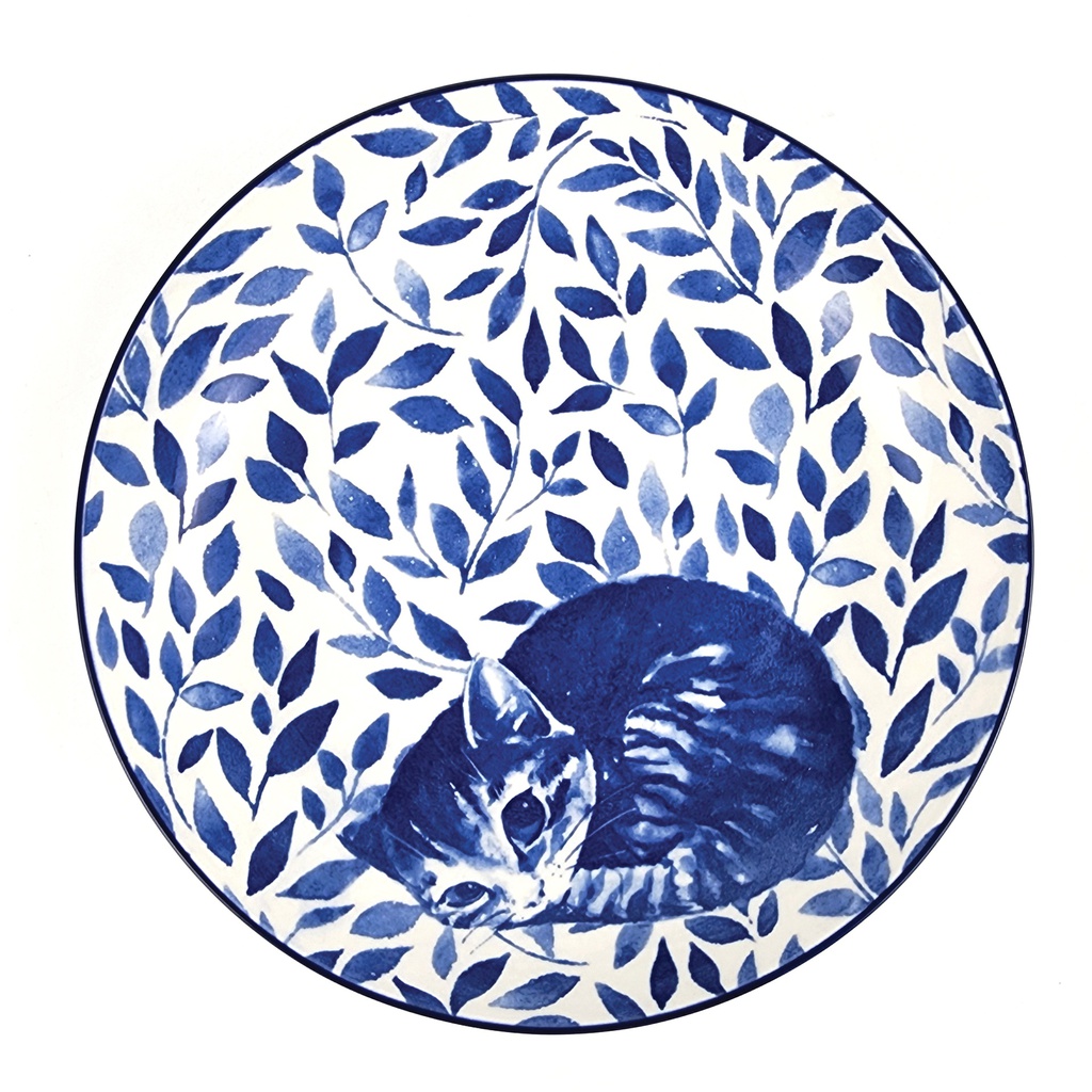 Y208G(F)印花8寸饭盘 （48）