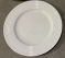 B23-1 จานปีก ขอบเส้น8.5&quot;นิ้ว ขาวล้วน ลายนูน(80ใบ)