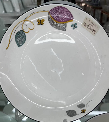 S08 จานบัว 8นิ้ว (60ใบ) 204-FS