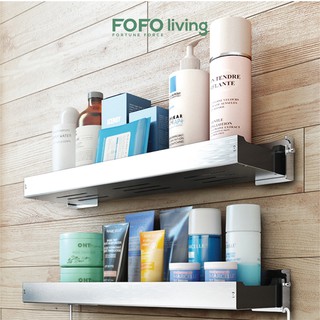 304 ชั้นวางของ ไม่ต้องเจาะผนัง 50 ซม. (1ชุด)