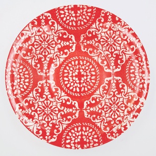 山东印花8汤盘-16