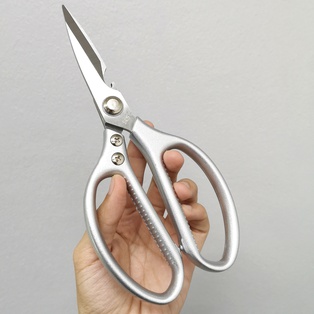กรรไกรสเตนเลส 21.5x9.5cm (สีเงิน) (50อัน)