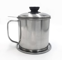 หม้อกรองน้ำมัน สเตนเลส 1.5L (60ชุด)