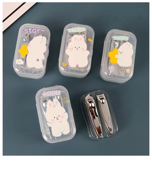 简约兔指甲钳两件套