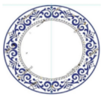 YD66(F) ชามบัว 6นิ้ว (60ใบ)