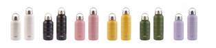 750ML กระบอกน้ำสแตนเลสเส้นขวาง-Purple (50ใบ)